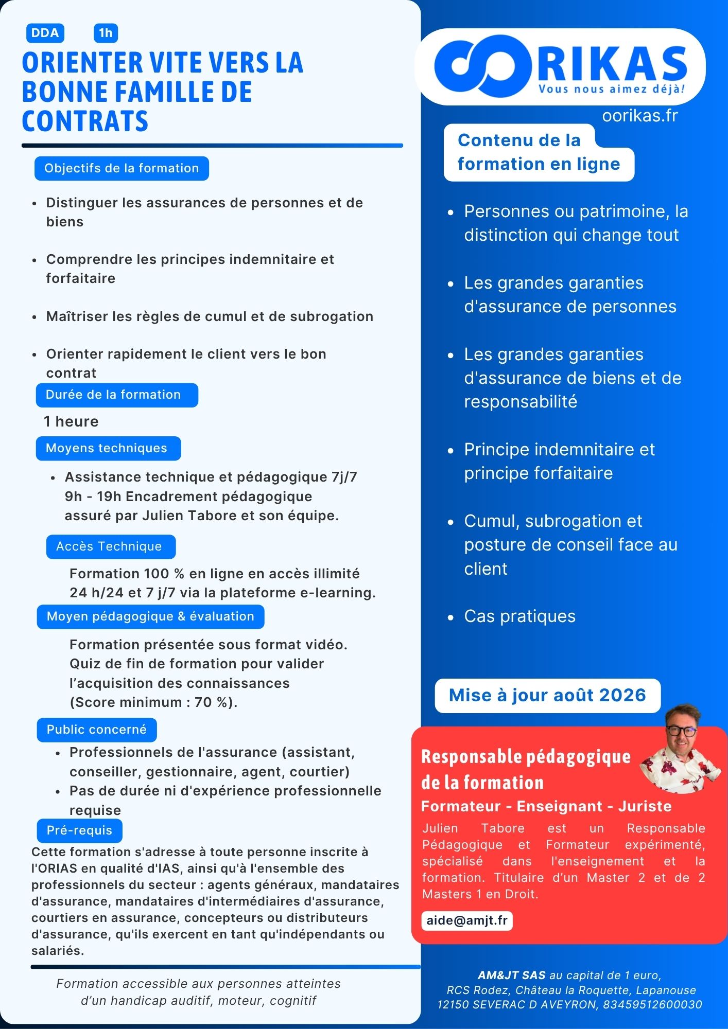 assurance de personnes et de dommages